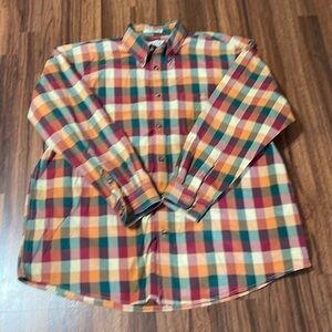 Orvis checkered board shirt XXL